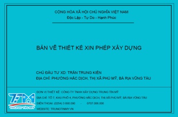 Hỗ Trợ Và Tặng Bản Vẽ Xin Giấy Phép Xây Dựng Miễn Phí